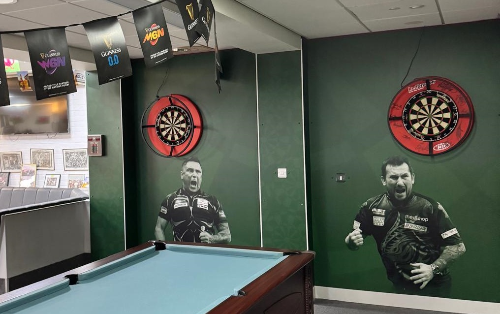 Darts at Crosshands Club