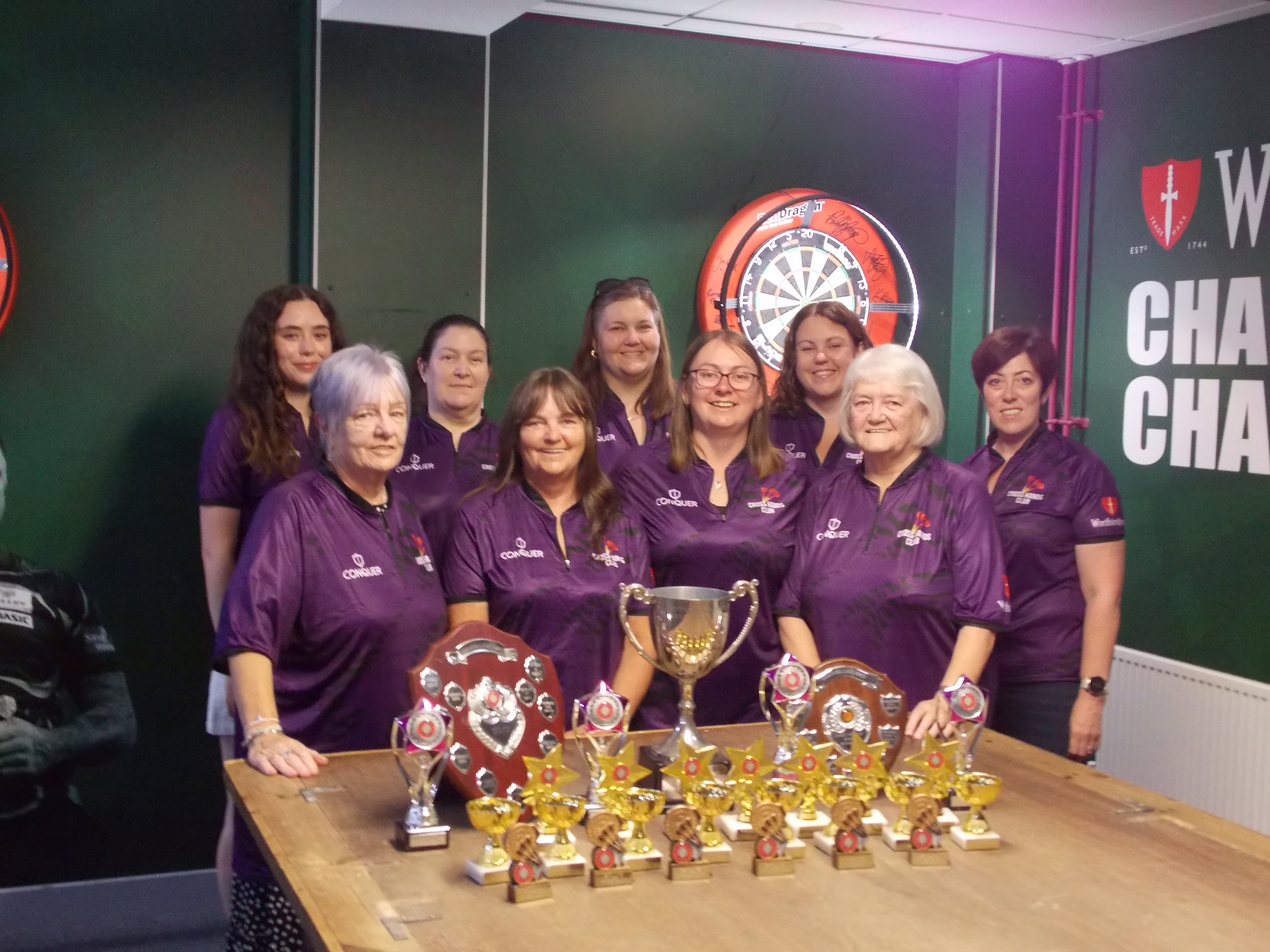 Ladies Darts 24/25 Trophies